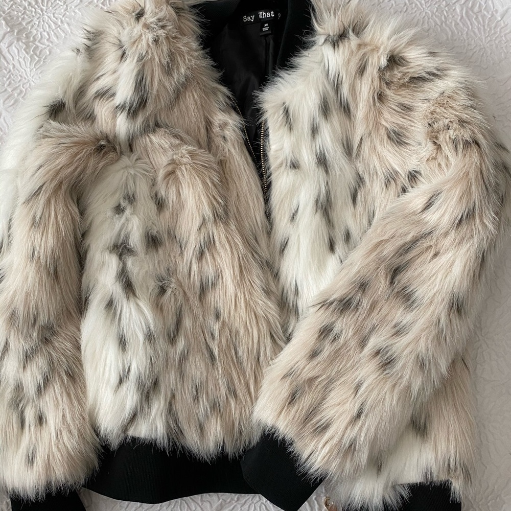 Faux Fur Jacket